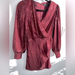 Dynamite red sequin dress (never worn)